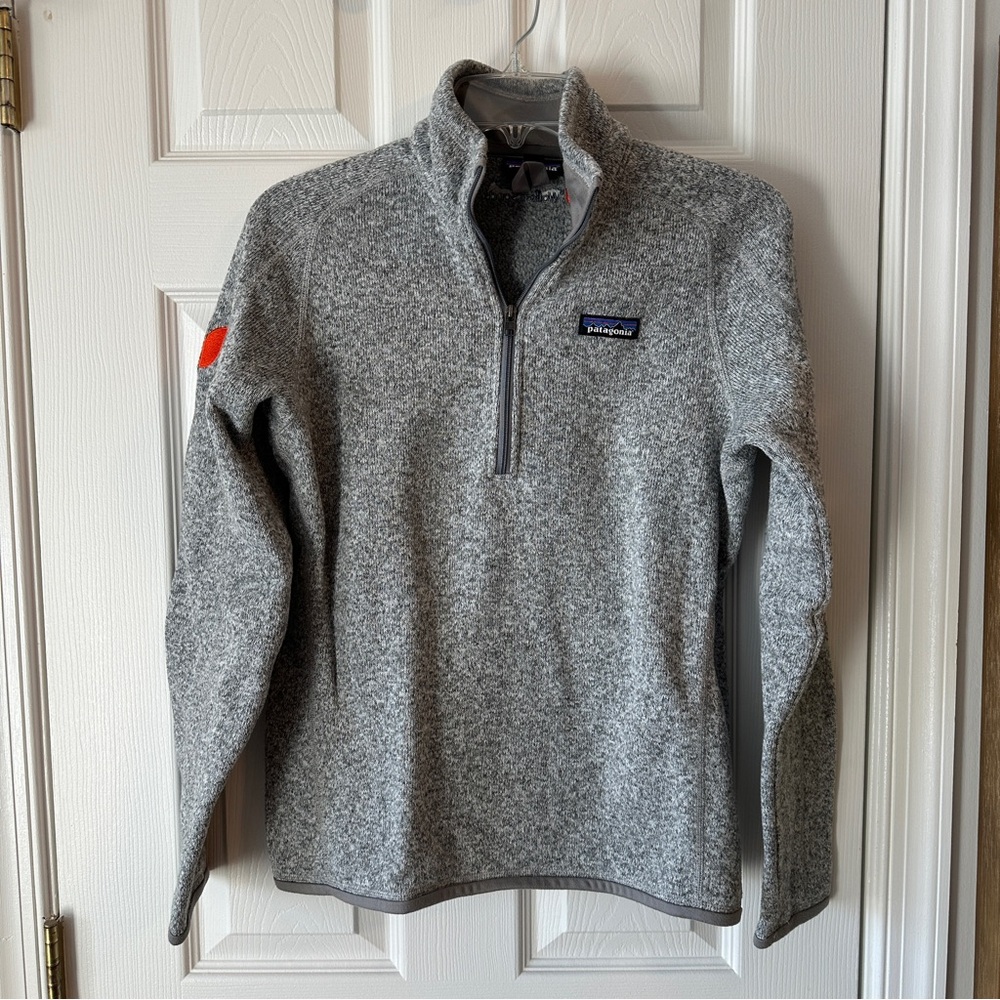 Patagonia Women's Zip-Up Sweater in Gray
